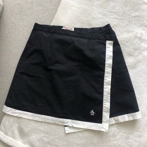 Asymmetrical warp skirt